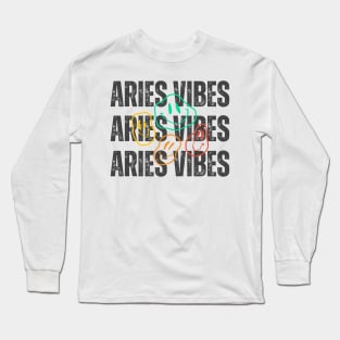 Aries Vibes Long Sleeve T-Shirt